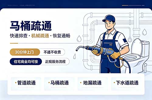 石河子马桶疏通