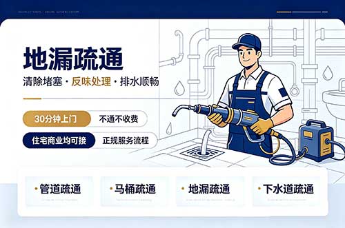石河子地漏疏通