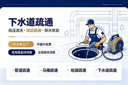 石河子下水道疏通